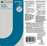 Utilitech 111517 User manual