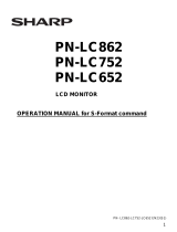 Sharp PN-LC862 User manual