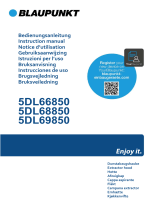 Blaupunkt 5DL66850 User manual