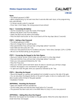 Calimet CM9-535 User manual