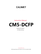 Calimet CM5-DCFP User manual