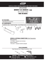 Metra 99-9305 User manual