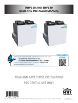 Venmar HRV110 User manual