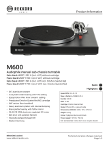 REKKORD M600 User manual