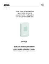 urmet DS1051-020B Zeno LED Signalling System User manual