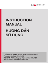 Hafele HS-J42X User manual