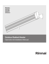 Rinnai ORH18MR User manual