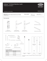 Lockwood Induro 4-Point Mortice Lock User manual