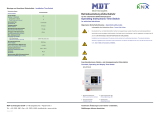 KNX MDT User manual