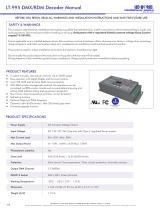 LED WORLD LIGHTING LT-995 User manual