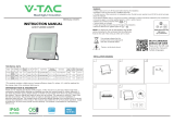 V TAC V-TAC VT-4455 LED Flood Light User manual