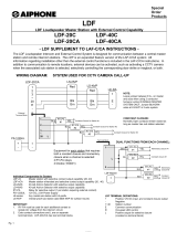 Aiphone LDF-20CA User manual