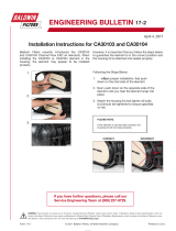 Baldwin CA30103 User manual