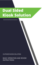 Meridian Dual Sided Kiosk Solution User manual