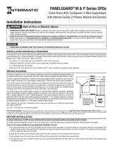 Intermatic PANELGUARD M and P Series User manual