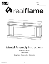 Real Flame 4020E User manual