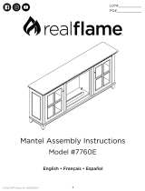 Real Flame 7760E-W User manual