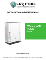 UR FOG MODULAR PLUS Series User manual