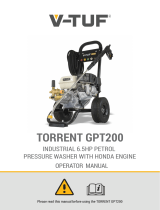 V-TUF V-TUF GPT200 Petrol Pressure Washer User manual
