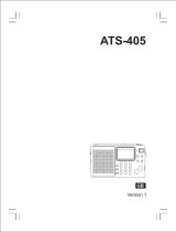 Sangean ATS-405 User manual