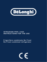 DeLonghi No Frost Combined Refrigerator User manual