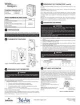 White Rodgers White-Rodgers 1E30N-910 Mercury Free Mechanical Thermostat User manual