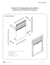 DecorQuip Perfect Fit Pleated User manual