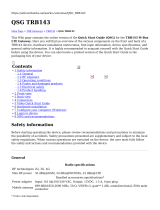 QSG TRB143 User manual