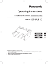 Panasonic ET-PLF10 User manual