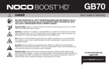 NOCO BOOST GB70 User manual