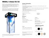 Display Pros 02 MODify 4-Sided Kit User manual