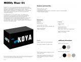 Display Pros 01 KOYA MTN MODify Riser User manual