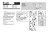 Canon EF14mm f-2.8L User manual