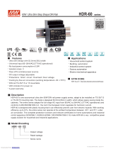 Mean Well HDR-60 series User manual