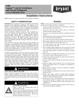 Bryant II115SAN-01 User manual