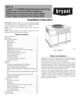 Bryant II607C-19 User manual