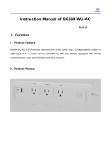 IPOTEK SK569-WU-AC Wifi Smart Power Strip User manual