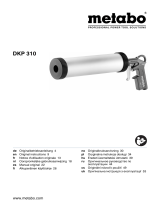 Metabo DKP 310 User manual