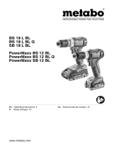Metabo PowerMaxx BS User manual