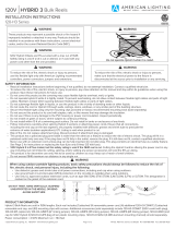 American Lighting 120-H3 User manual