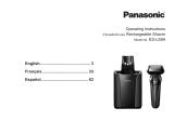 Panasonic ES-LS9A Electric Razor User manual