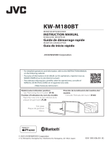 JVC KW-M180BT User manual