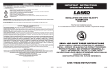 Lasko 4924 User manual