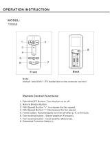 DAWNSUN TX050 User manual