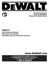 DeWalt DWV015 User manual