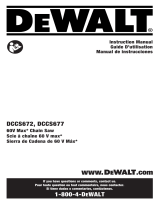 DeWalt DCCS672 User manual
