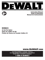 DeWalt DCN623 User manual