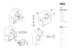 Braun BC22 User manual