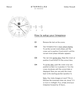 sternglas Edition Roncalli Watch User manual