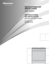 Hisense HFG3601CPS User manual